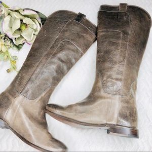 frye paige tall riding boot slate